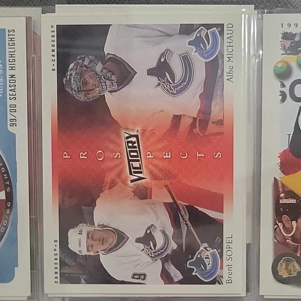 Hockey Card Vancouver Canucks Prospects